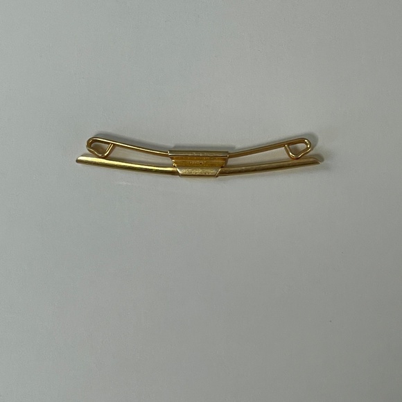 Gold-Tone Collar Bar Set of 2 - Swank and Krementz - Picture 6 of 10
